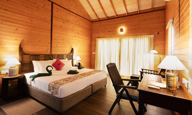 Sitaram Ayurveda Beach Retreat Premium Wooden Cottage