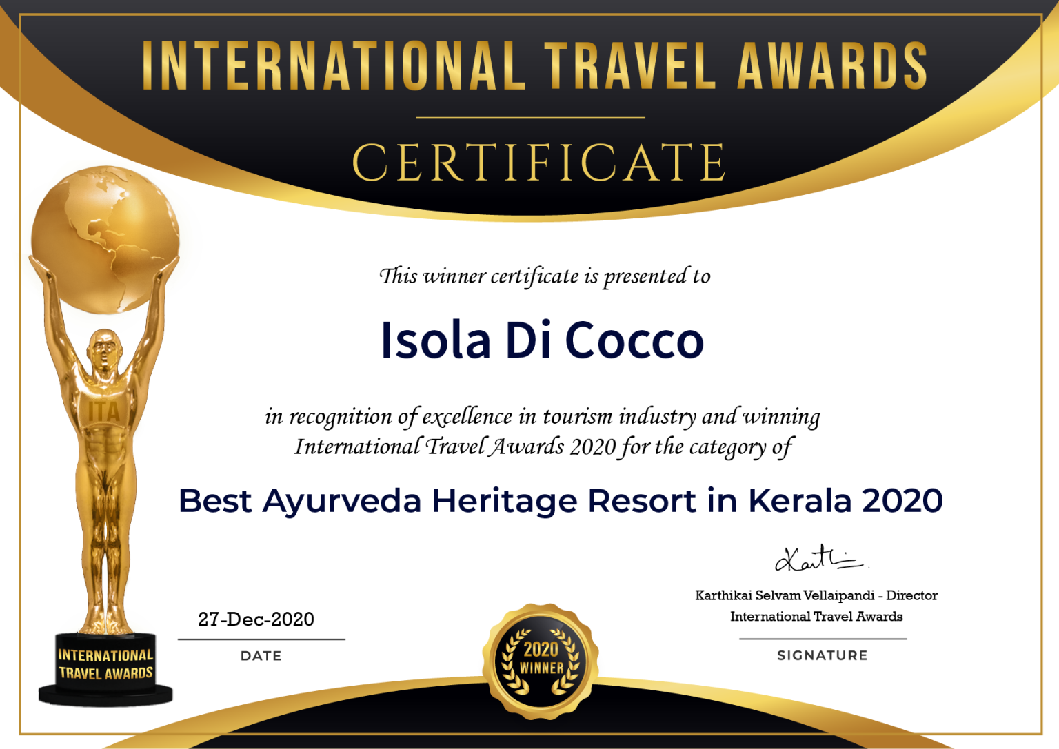 Isola Di Cocco Travel Awards