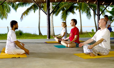 Poovar Island Resort Yoga und Meditation