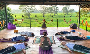 Ayurvie Sigiriya Yoga und Meditation Sri Lanka
