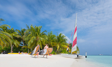 Malediven Strand Süd-Ari